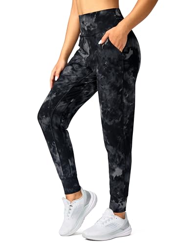 Image of G Gradual Women's Joggers High Waisted Yoga Pants with Pockets Loose Leggings for Women Workout, Athletic, Lounge