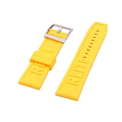 [EKSIL] uCgOV[Y22 24mmsobNYƃfB[XEHb`XgbvɓKvANZT[(Yellow silver buckle,22mm)