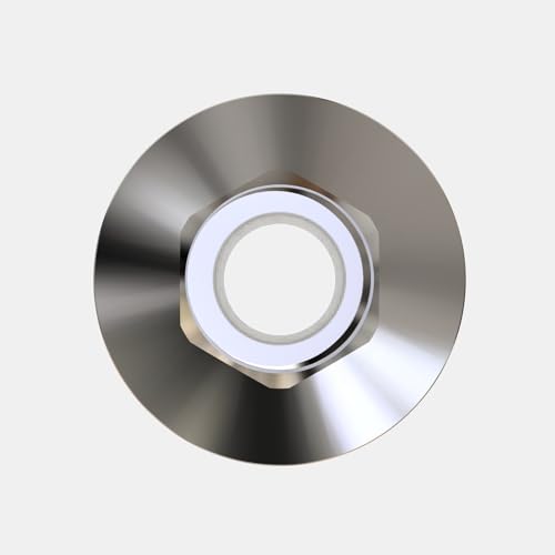 Image of bmotiontech MNPT x KF25 flange fitting (ISO-KF KF25 QF25 NW25) (3 /8 inch MNPT, 1PC adapter only)