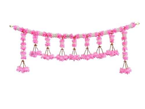 Image of Afarza Toran for Door Entrance Bandarwal Festival Relegious Handmade Home Decoration Hanging (Baby mogra)