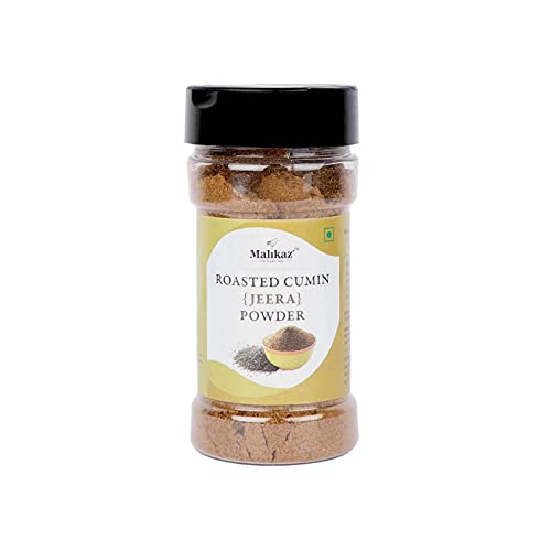 Image of Malikaz' The Royale Taste Roasted Cumin (Jeera) Powder Jar, 90 g | Warm | 100% Natural | No Additives | Easy to Provide a Balance Flavour Profile to All Your Dishes |