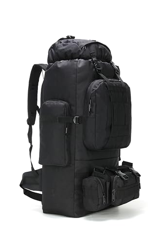 King'sGuard 100L Camping Hiking Backpack Molle Rucksack Military Camping Backpacking Daypack