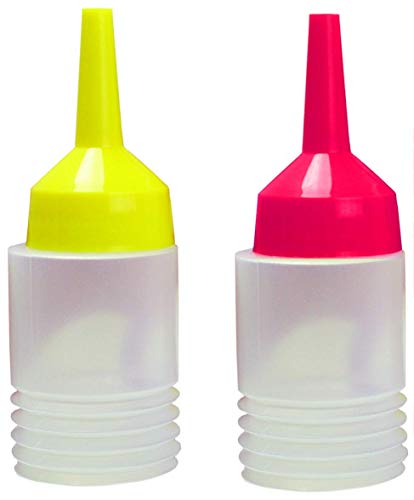 Novelty Condiment Gun Shooter Dispenser – Plastic Ketchup Mustard BBQ Hot Sauce Container Squeeze Gun Shaped Bottle