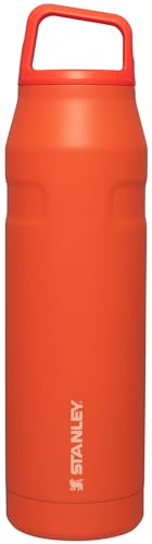 Image of Stanley IceFlow Cap and Carry Water Bottle | Wide Mouth Twist Lid | Lightweight & Leakproof for Travel & Sports | Insulated Stainless Steel | BPA-Free