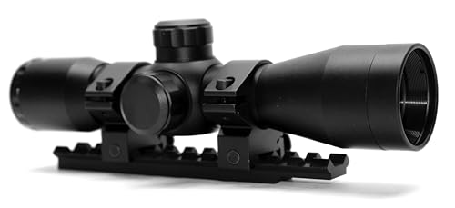 Trinity 4X32 Scope Sight with a Base Mount Compatible with Stoeger M3000 12 Gauge Single Rail. - TRINITY SUPPLY