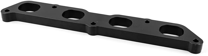 Intake Manifold and Throttle Body Spacer Kit for Hyundai/Kia Models (Natural Aluminum)