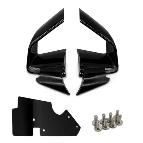 Ailes aérodynamiques moto réduisant le wheeling sur BMW S1000RR