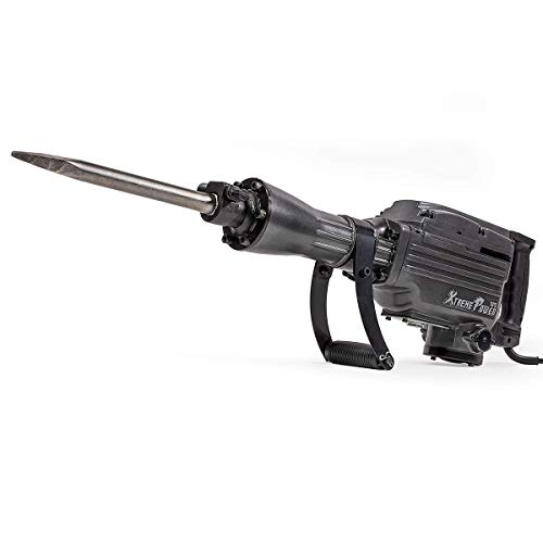XtremepowerUS Heavy Duty Electric 2200 Watt Demolition Jack Hammer Concrete Breaker Power + (2) Bit Chisel Point w/Case