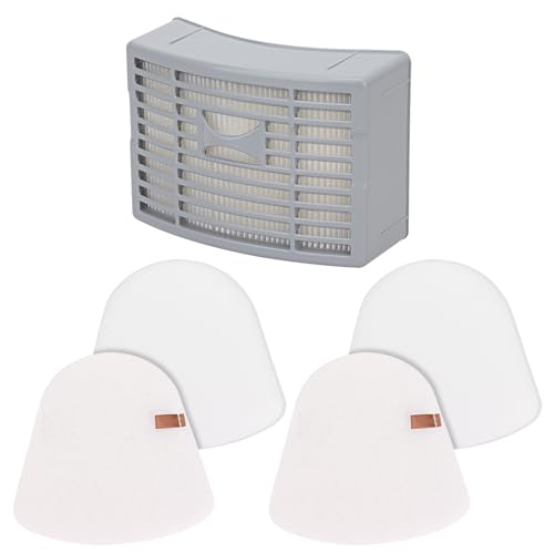 Image of Vacuum Filters Replacement for Shark Powered Lift-Away DLX NV580 Series NV581, NV581Q, NV585, NV586, 1 HEPA Filter, 2 Foam & 2 Faux Felt Filters - Compare to Part # XFFT580 & XHEP580