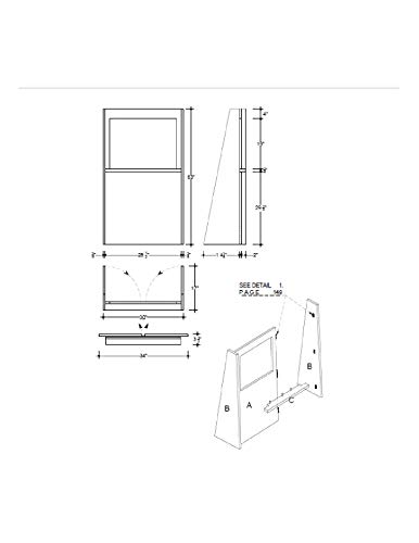 Puppet Theater Plans: DIY Woodworking Free-Standing Stage - Thumbnail 4