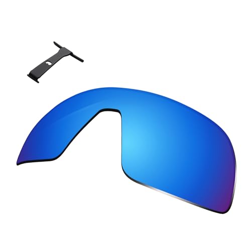 Image of 100% Precise-Fit Replacement Sunglass Lenses & Black Wicket for Oakley Sutro OO9406