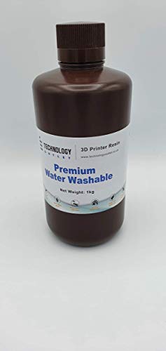 Tecnología Outlet Premium Impresora 3D Agua Lavable Resina Gris Claro 1KG