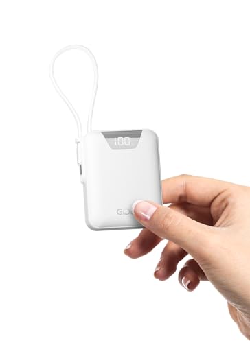 Gidues M1 Mini Portable Charger, 10000mAh Ultra-Compact...