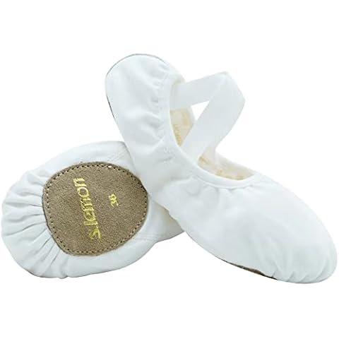 s.lemon Canvas Ballet Shoe for Girls and Adults Cover
