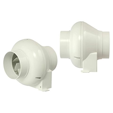 Manrose CFD200TN In Line Extractor Fan with Timer (for 4"/100mm duct) Cover