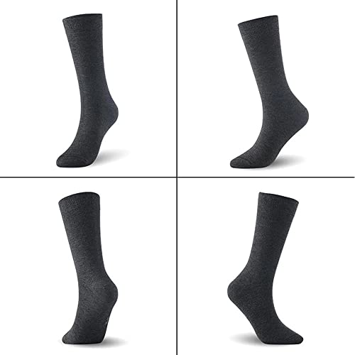 Men's Dress Socks Classic Business Casual Solid Premium Socks4