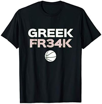 GREEK FR34K Basketball Shirt Milwaukee Freak geekT-shirt