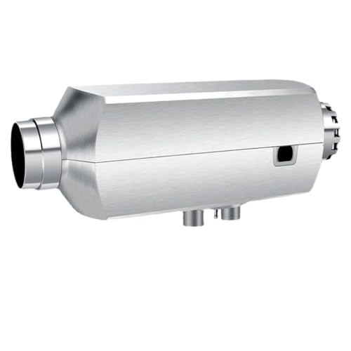 Calentador de aire con silenciador, potencia de calefacción de 8 kW, tanque de 12 V y 10 L, máquina integrada para barcos, autobuses, caravanas, remolques, combustible de estacionamiento y calentador