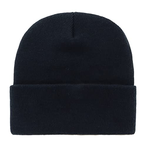 47 Brand Knit Beanie - Haymaker Metallic NY Yankees Navy - Image 2