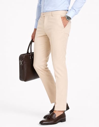 Image of SUNPOINT Formal Pants for Men Office Wear - Premium Regular Fit Formal Trouser for Men, Boys, Gents Bottom Formal wear for Office Meeting, Party, Gathering, Wedding