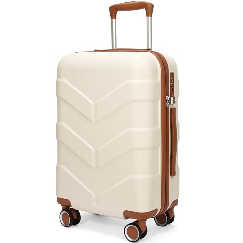 Hardside Carry On Luggage 22x14x9 Airline Approved with Spinner W...