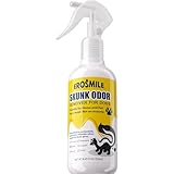 Skunk Odor Remover For Dogs,Removing Skunk Smell From House,Friendly For Dogs Head & Face,Suitable For Pet Areas,Fabrics,Carpets,Clothing,Car,Garages,Tool Sheds Odor Eliminator Spray 8.45fl Oz