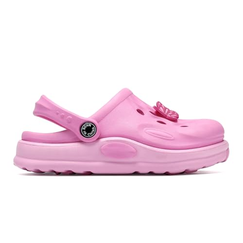 RiverValley Kids Cartoon Cute Garden Clogs Lightweight Durable Infant Shoes Boys Girls Slides Slippers Indoor Outdoor Children Water Shower Beach Pool Sandals4