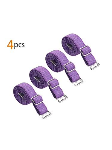 Image of uxcell 2 Pair 10 /12 /15 /18 /20mm Width Stretchable Shoulder Bra Straps Adjustable Elastic Straps for Women