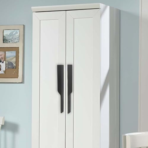 Image of VOLO Cabinet Handle - Multi-Use Pull Handle for Wardrobes, Drawers, Sliding Closets, and Doors in Kitchen, Office, Bedroom (SAC-59) (1 Pair Left & Right) (Black, 288MM (12 Inch))