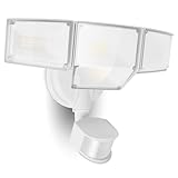 LUTEC 80W 9000LM LED Security Light Hardwire...