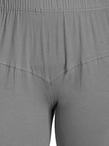 Churidar leggings de algodón extra largos con efecto fruncido para entrenamiento 3
