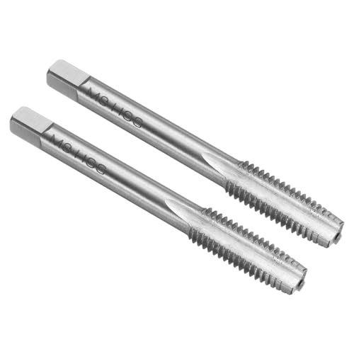 Taraud à main M8 x 1,25 H2 outil filetage métrique acier rapide HSS6542 uxcell