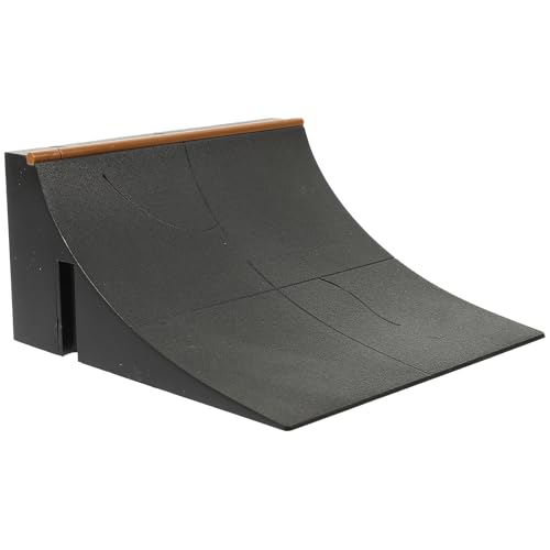 Mini Finger Skateboard Ramp Set 3pcs Obstacle Props for Kids, Plastic Skatepark Accessories for Training and Fun, 5.51 X 5.43 X 8.26 Inches