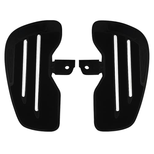 Trittbretter vorne Fussrasten kompatibel mit Harley Davidson Softail Street Bob 18-25 TB1 schwarz