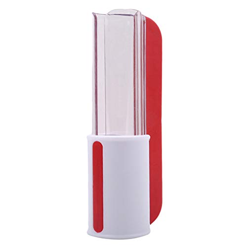 LHK Trancheuse de tomates, Coupe de Raisin, Multifonction Maison Cerise Lame en Acier Inoxydable tomates diviseur zippé éplucheur ustensiles de Cuisine, pour légumes [Rouge]