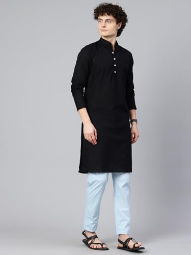 Image of Majestic Man Men's Regular Fit Mid Rise Casual Style Pure Cotton Pyjama Bottom