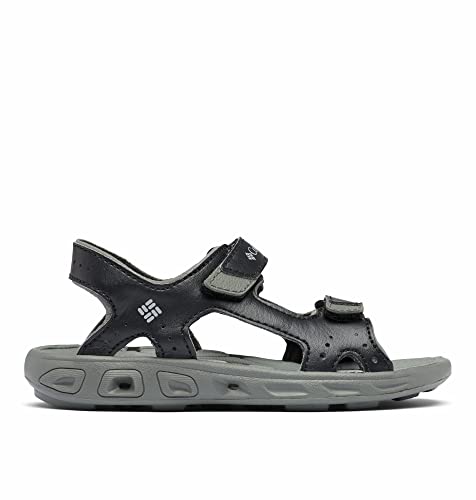 Columbia Childrens Techsun Vent Trekkingsandalen für Unisex Kinder, Schwarz (Black x Columbia Grey), 31 EU