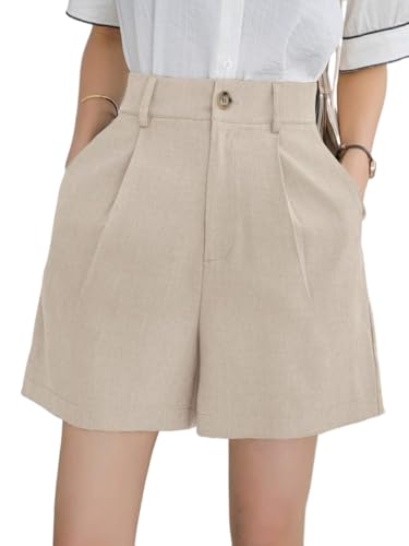 HUYMMAF Women's Summer Trendy Comfy Women's Solid Color Wide Leg