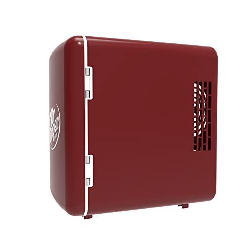 CURTIS-MIS135DRP-DR-Pepper-Mini-Portable-Compact-Personal-Fridge-Cooler-4-Liter-Capacity-6-Cans-Makeup-Skincare-Freon-Free-Eco-Friendly-Maroon CURTIS MIS135DRP DR Pepper Mini Portable Compact Personal Fridge Cooler 4 Liter Capacity 6 Cans Makeup Skincare Freon Free Eco Friendly Maroon