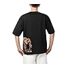 Sparrow Outfit Men’s Oversized T-Shirt | Terry Cotton 240 GSM Fabric Casual Round Neck Half Sleeve Tshirt for Men | Graphic Printed Relaxed Fit Tee for Gym Sports and Outdoor Activities