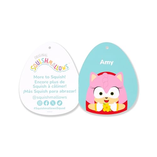 48% Off Squishmallows Sonic Amy Rose 14in Plush - Image 7