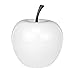 Produktbild Pottery Pots Handgefertigter Deko-Apfel in Weiß aus robustem Fiberglas, Größe XS