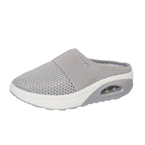 Sandali Ortopedico Donna Estive con Zeppa Comodi Elegante Scarpe Mesh