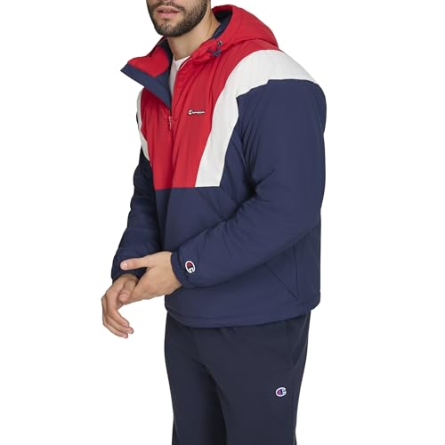 Champion Men's Color Block Lined Windbreaker with Hood2
