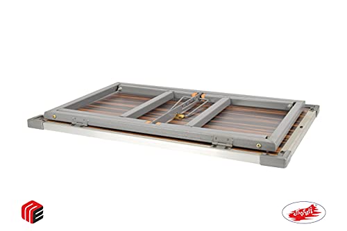 Maruti-Wood-Laminated-Multi-Purpose-Foldable-Laptop-Study-Table-with-2-Marker-Pen-and-1-Duster-and-White-Board-Paper-Holding-Clip-Silver-Border