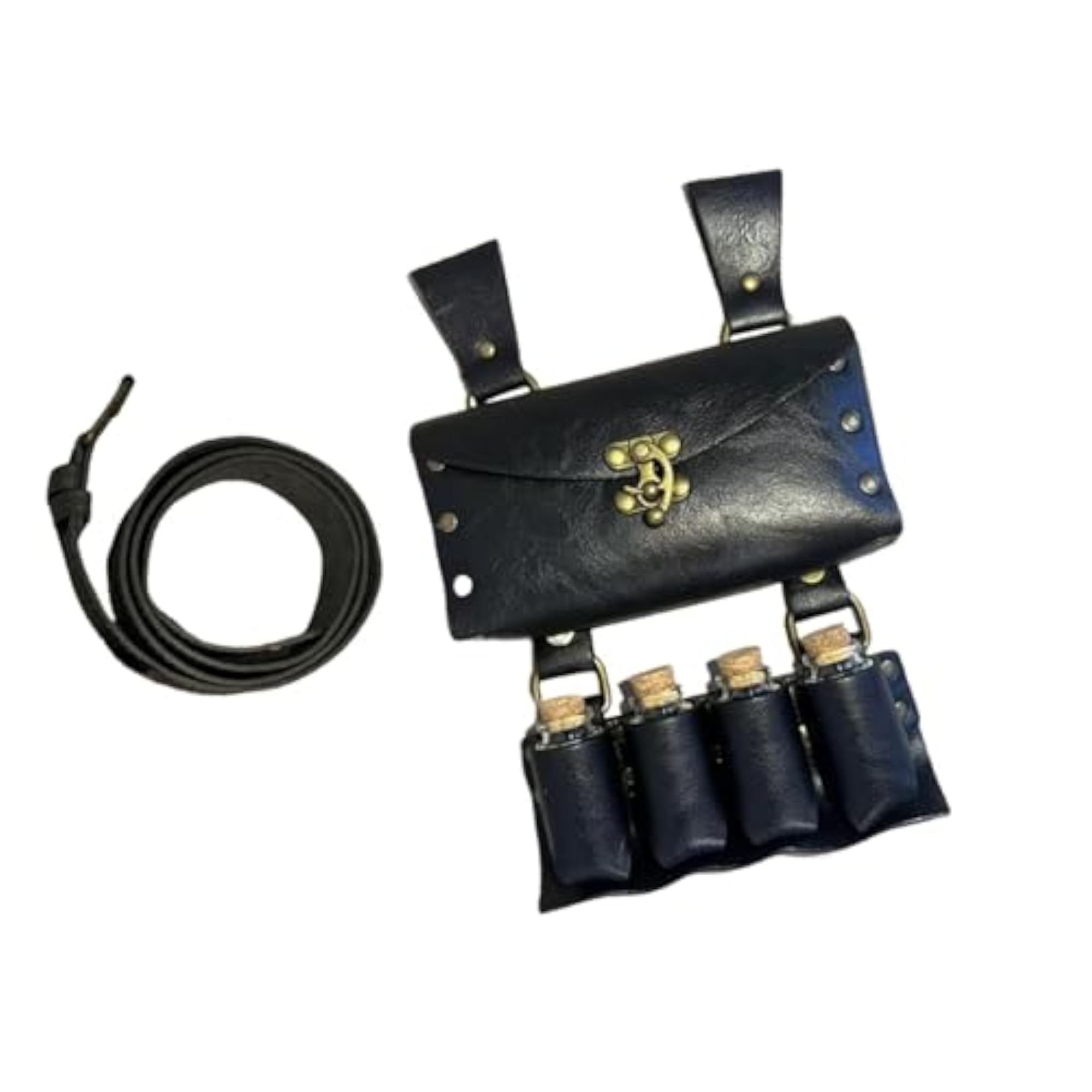 Medieval Belt Pouch Steampunk Medieval Belt Bag for Larp