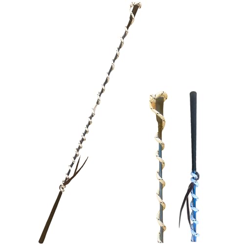 Intrepid International Horse Training Stick and Whip, Blue