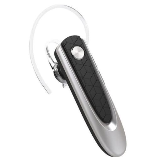 Bluetooth Earpiece Wireless HF68 Bluetooth Headset Handsfree In Ear with Clear Voice Capture Technology Bluetooth In Ear Headset Smart Connection Support 2 Devices Waterproof Design for Running Fitnes