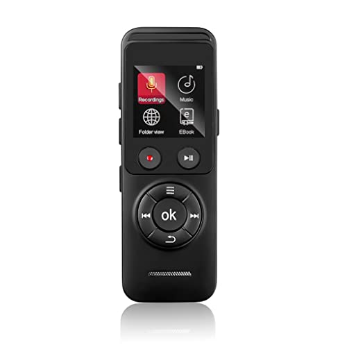 A17 HD Professional 8GB Voice Recorder Dictaphone Rechargeable MP3 Player Portable Compact 20H Digital Sound Recording Pen