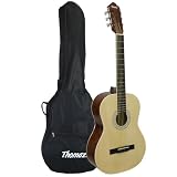 Violão Acústico de Aço TCG 390 A Natural com Capa Thomaz